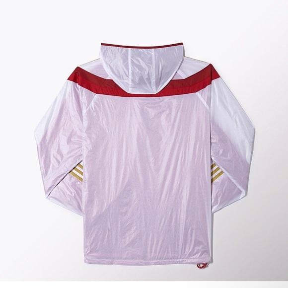 ADIDAS Rare Spain Anthem Soccer Jacket, Windbreaker, Triple Gold - Picture 2 of 3